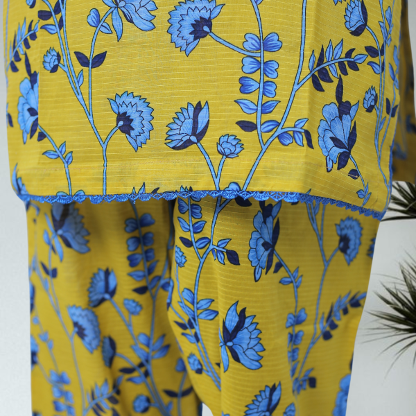 OG-014-2 Piece Printed Stitched Co-Ords