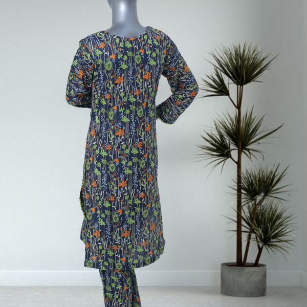 OG-015-2 Piece Printed Stitched Co-Ords