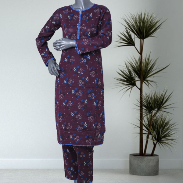 OG-009-2 Piece Printed Stitched Co-Ords