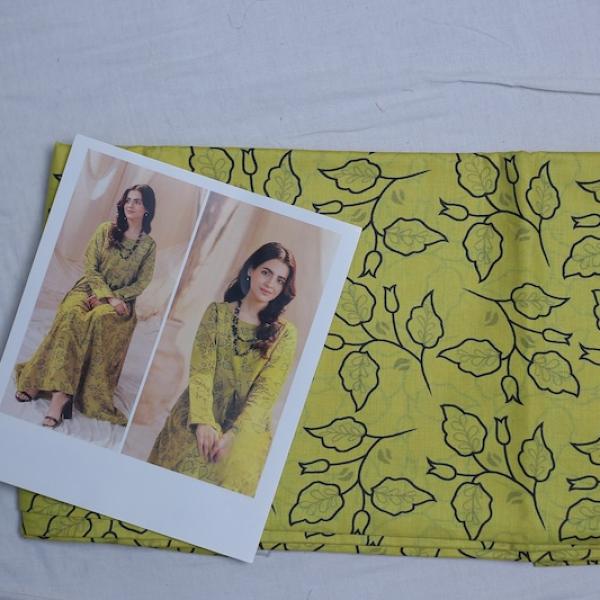 UBZ-002 2 Piece Printed Lawn Un-Stitched Suit