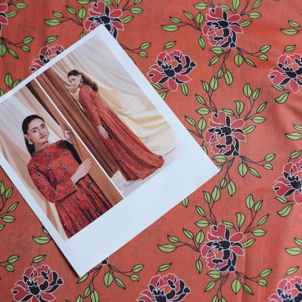 UBZ-007 2 Piece Printed Lawn Un-Stitched Suit