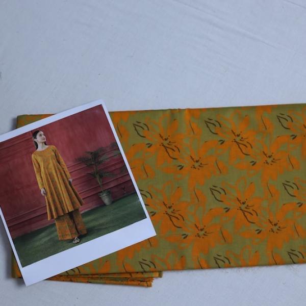 UOG-002 2 Piece Printed Doria Lawn Un-Stitched Suit