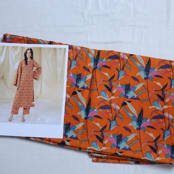 UOG-005 2 Piece Printed Doria Lawn Un-Stitched Suit