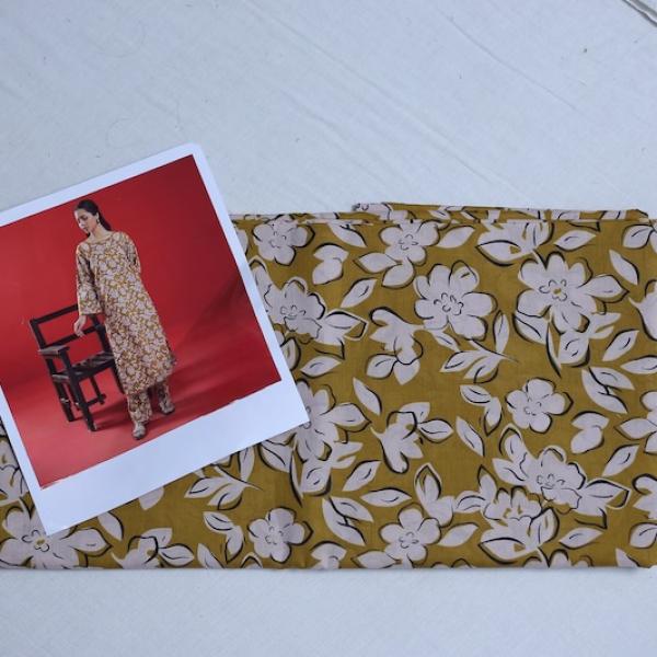 UOG-008 2 Piece Printed Doria Lawn Un-Stitched Suit